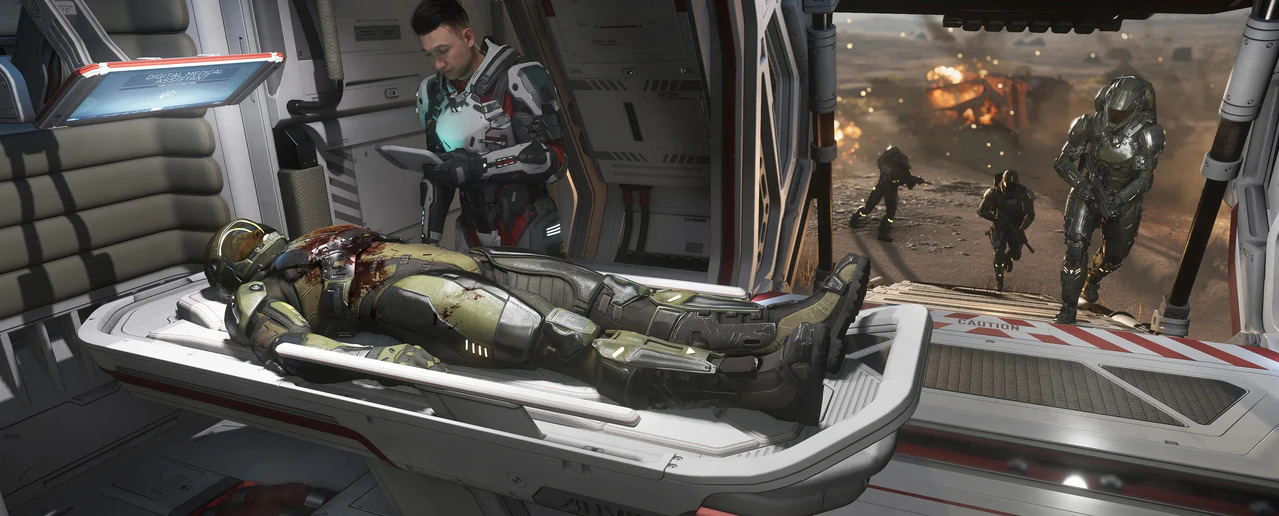 Healing and repairing in Star Citizen