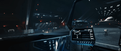 Intense Star Citizen ship combat
